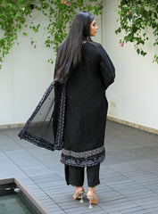 Raad Luxury Embroidered Chiffon 4 Piece Stitched Suit RD24LEF RA01-9599