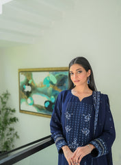 Raad Luxury Embroidered Chiffon 4 Piece Stitched Suit RD24LEF RA01-0002