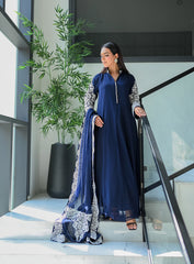 Raad Luxury Embroidered Chiffon 3 Piece Stitched Suit RD24LEF RA07-6972