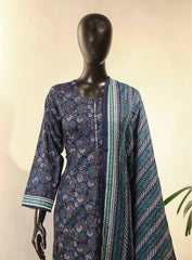 Raad Printed Lawn Suits Stitched 3 Piece - RD25PL HS09