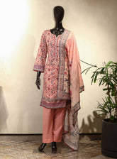 Raad Printed Lawn Suits Stitched 3 Piece - RD25PL HS16