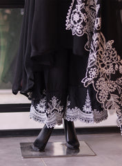 Raad Luxury Embroidered Chiffon 3 Piece Stitched Suit RD24A RA05 BK80