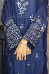 Raad Luxury Embroidered Raw Silk 3 Piece Stitched Suit RD25LEF RA24-678
