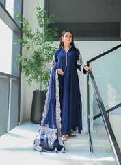 Raad Luxury Embroidered Chiffon 3 Piece Stitched Suit RD24LEF RA07-6972