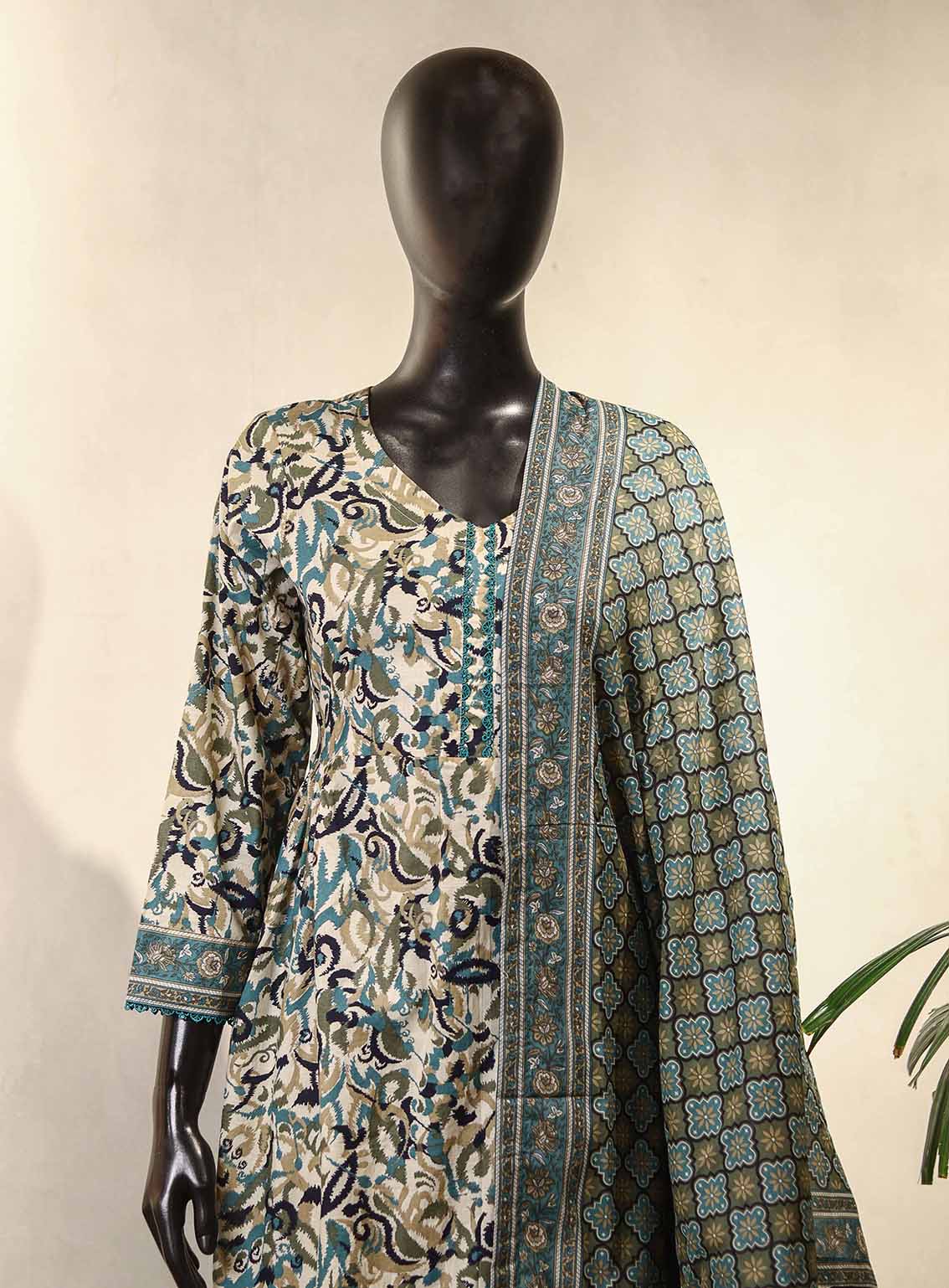 Raad Printed Lawn Suits Stitched 3 Piece - RD25PL HS06