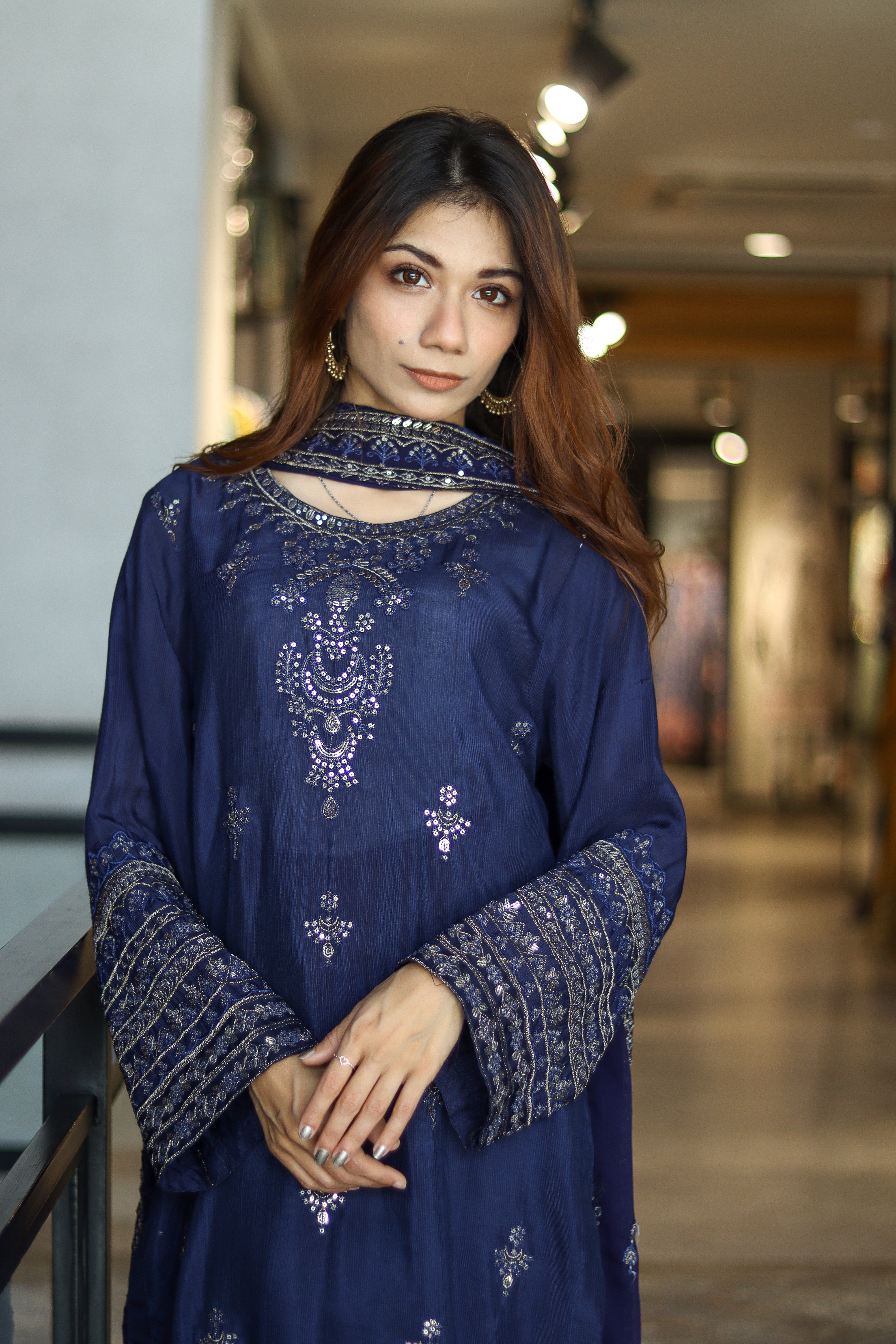 Raad Luxury Embroidered Raw Silk 3 Piece Stitched Suit RD25LEF RA24-678